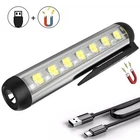 Ліхтар ручка медична ZJ-1159-LED+7SMD, Li-Ion акумулятор, магніт, ЗП Type-C