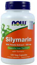Харчова добавка Now Foods Силімарин 150 мг 120 капсул (733739047373) - зображення 1