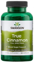Харчова добавка Swanson Full Spectrum Ceylon Cinnamon 120 капсул (87614117522) - зображення 1