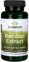 Swanson Bamboo Extract 300 mg 60 kapsułek (87614141909)