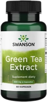 Swanson Green Tea Extract 500mg 60 kapsułek (87614140995) - obraz 1