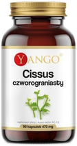 Харчова добавка Yango Cissus Quadrilateral 470 мг 90 капсул (5903796650518) - зображення 1