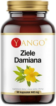 Харчова добавка Yango Damiana Herb 440 мг 90 капсул (5903796650938) - зображення 1