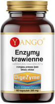 Yango Enzymy Trawienne 60 kapsułek Zdrowe Jelita (5904194061876)