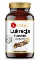 Yango Lukrecja Ekstrakt 60 kapsułek 430Mg (5905279845626) - obraz 1