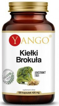 Yango Kiełki Brokuła 425mg 120 kapsułek Sulforafan (5905279845961)