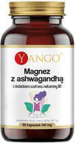 Харчова добавка Yango Magnesium з ашвагандою 90 капсул (5904194062064) - зображення 1