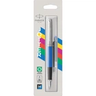 Перова ручка Parker Jotter 17 Plastic Blue CT FP M 15 116
