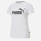 Puma Ess Logo Tee 586774-02 XL Biały (4063697275072) - obraz 4