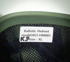 Кавер Kirasa на шлем с козырьком Ballistic Helmet KC-HM001 мультикам (KI605) - зображення 4