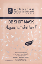 Тканинна маска для обличчя Erborian BB Shot Mask 14 г (6AA30188) (8809255783599) - зображення 1