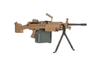 Страйкбольний кулемет Specna Arms SA-249 MK2 Core Tan - зображення 7