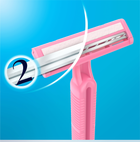 Одноразові станки для гоління (Бритви) жіночі Gillette Blue 2 5 шт (3014260289287) - зображення 3
