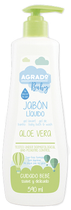 Mydło w płynie dla dzieci Agrado Aloe Vera Baby 590 ml (8433295051617) - obraz 1