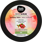 Скраб для тіла Body Natur Body Scrub Red fruits Pomegranate and Dragon fruit 200 мл (8414719408095) - зображення 1