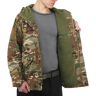 Куртка флісова Military Rangers CO-8573 розмір L Колір: Камуфляж Multicam - изображение 4