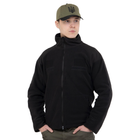 Куртка флісова Military Rangers ZK-JK6003 розмір 3XL (52-54) Колір: Чорний - зображення 1
