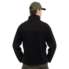 Куртка флісова Military Rangers ZK-JK6003 розмір 3XL (52-54) Колір: Чорний - зображення 2