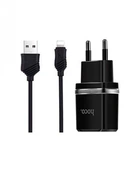 Зарядний пристрій Hoco C12 Lightning Black