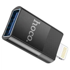 Адаптер перехідник Hoco UA17 OTG Lightning to USB 2.0 (F) чорний