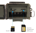 Фотоловушка Suntek HC 300M 2" дисплей, угол обзора 120°, передача данных GSM, ночная съемка, датчик движения (защитный) - зображення 8