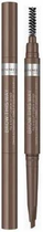 Ołówek do brwi Rimmel Fill&Sculpt Eyebrow Pencil 002 - Medium Brown 1,7 g (3614225081156) - obraz 1