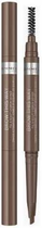 Ołówek do brwi Rimmel Fill&Sculpt Eyebrow Pencil 002 - Medium Brown 1,7 g (3614225081156)