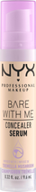 Korektor serum NYX Professional Makeup Bare With Me 01 Fair 9,6 ml (0800897129767) - obraz 1