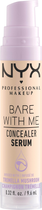 Korektor serum NYX Professional Makeup Bare With Me 01 Fair 9,6 ml (0800897129767) - obraz 2