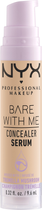 Консилер-сироватка NYX Professional Makeup Bare With Me 04 Beige 9.6 мл (0800897129798) - зображення 2