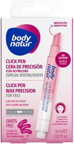 Wosk z aplikatorem do twarzy Body Natur Professional Wax Click Pen 3 ml + 20 pasków + 2 chusteczki (8414719407272) - obraz 1