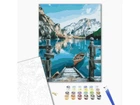 Картина по номерам Лодка у озера Браес, Brushme (40х50 см), BS29450