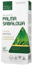 Suplement diety Medica Herbs Palma sabałowa 60 kapsułek (5907622656606)