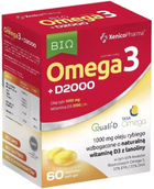 Xenico Pharma Omega 3 D3 2000 60 kapsułek (5905279876453) - obraz 1