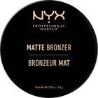 Бронзатор для обличчя і тіла NYX Professional Makeup Matte Bronzer матуючий MBB01 - Light 9.5 г (0800897809058)