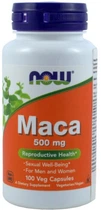 Натуральна добавка Now Foods Maca Перуанська 500 мг Гелеві капсули