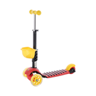 Дитячий самокат Nils Extreme Fun HLB07 4 в 1 Black-Yellow-Red (16-51-053) - зображення 11