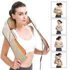Универсальный роликовый массажер для спины и шеи Massager of Neck Kneading с ИК-прогревом