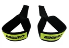 Лямки EasyFit Delta Long (ремешки атлетические для становой тяги, турника и перекладины, ремни для подтягиваний) черные EF-0050