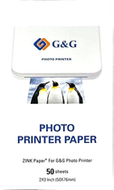 Papier fotograficzny G&G ZINK 50 szt. (GG-ZP023-50)