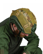 Чехол кавер для шлема типа FAST цвет Мультикам - изображение 3