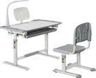 Комплект мебели Cubby парта + стул трансформеры Lupin Grey (Lupin grey KIDS FURNITURE)
