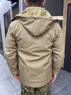 Куртка чоловіча зимова Wolftrap Softshell Койот L - зображення 2