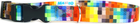 Obroża dla psa MATTEO plastikowa klamra 25 mm 34-60 cm Piksele (DLPMT1SOS0018) - obraz 2