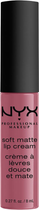 Szminka w płynie NYX Professional Makeup Soft Matte Lip Cream 61 Montreal (800897156077) - obraz 1