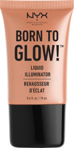Рідкий хайлайтер NYX Professional Makeup Born To Glow Liquid Illuminator LI02 - Gleam 15 мл (0800897818449) - зображення 1