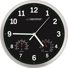 Настінний годинник Esperanza LYON EHC016K Black - зображення 1