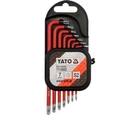 Набор ключей шестигранных YATO TORX Т9-Т30 7шт (YT-0562)