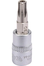 Головка торцева з битою YATO TORX 1/4" Т30 37мм (YT-04306)