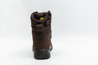 Берці тактичні. Чоловічі бойові черевики з водостійкою мембраною Мaxsteel Waterproof Brown 46 (304мм) коричневі в подарунок 2 пари тактичних шкарпеток - зображення 15